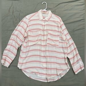 Sofia Striped Pink and White Top